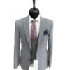 Costum bărbătesc Amalfi slim fit texturat