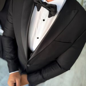 Alternative view of Costum bărbătesc de ceremonie Stefano slim fit