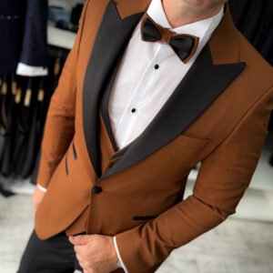 Alternative view of Costum bărbătesc de ceremonie Enzo slim fit