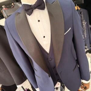 Alternative view of Costum bărbătesc de ceremonie Claudio slim fit