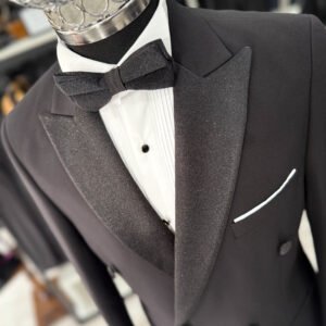 Alternative view of Costum bărbătesc de ceremonie Massimo double-breasted slim fit