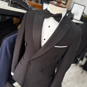 Alternative view of Costum bărbătesc de ceremonie Salvatore double-breasted slim fit