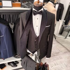 Alternative view of Costum bărbătesc de ceremonie Alberto slim fit