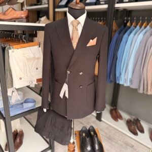 Costum bărbătesc Benjamin double-breasted slim fit