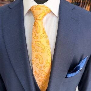 Costum bărbătesc Mason bleumarin slim fit - Image 3